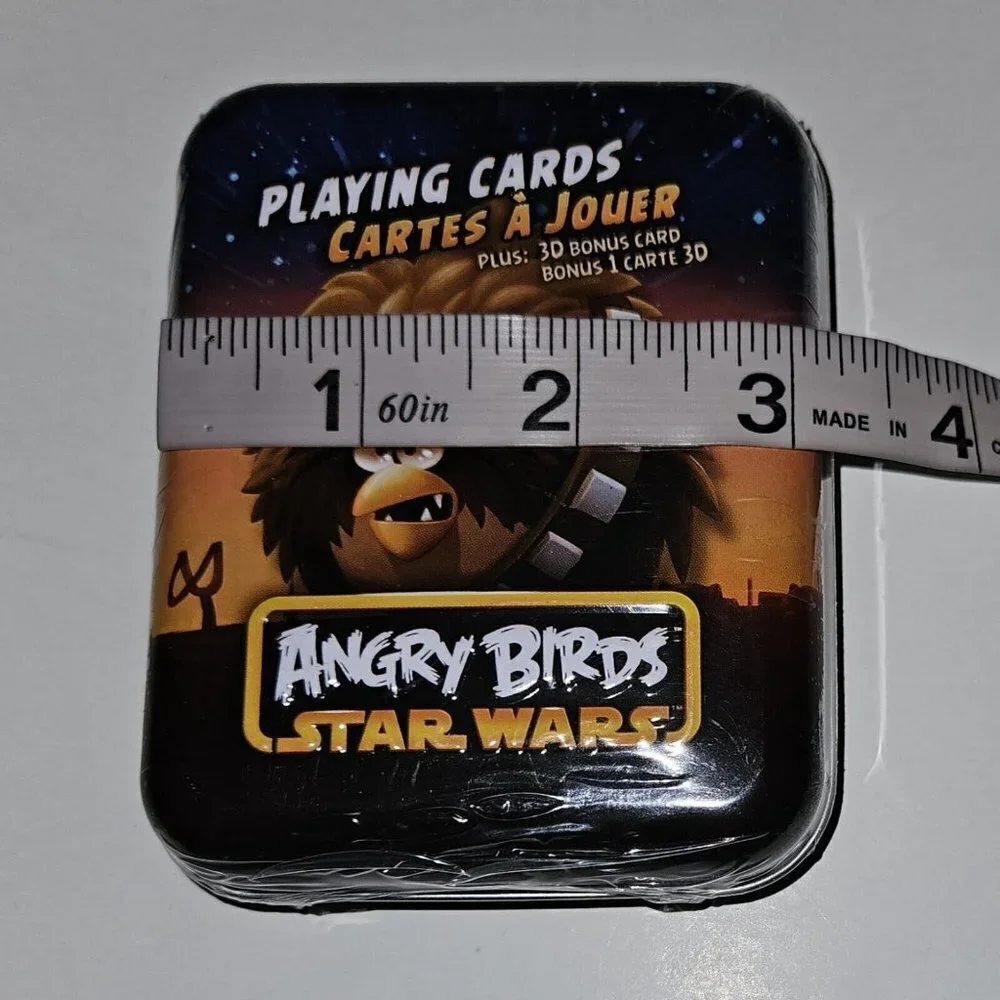 NEW Star Wars Angry Birds Chewbacca Playing Cards Deck Collectible Tin
